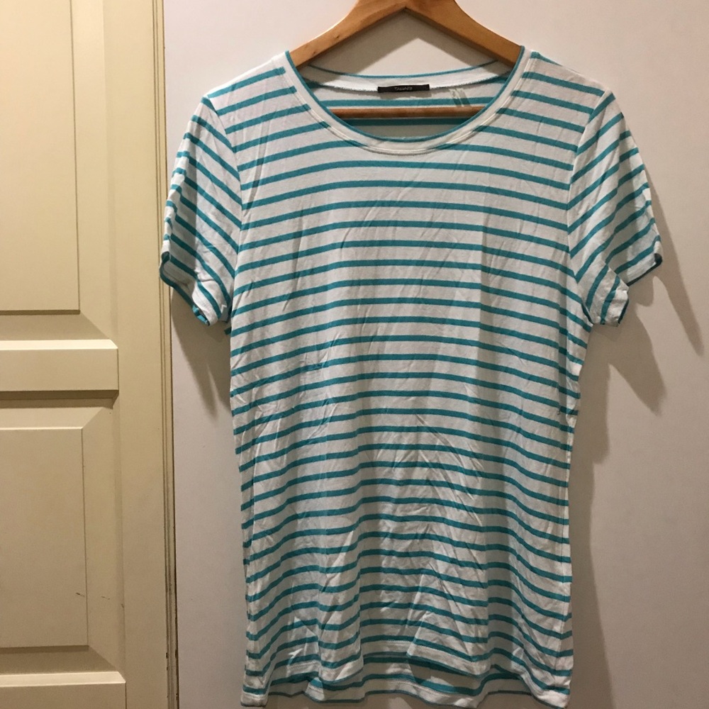 Tahari Cap Sleeve Tee